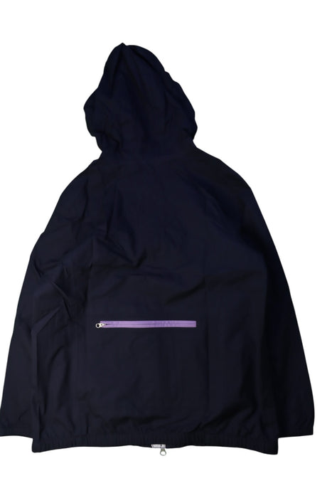 A Black Rain Jackets from Aigle in size 12Y for boy. (Back View)