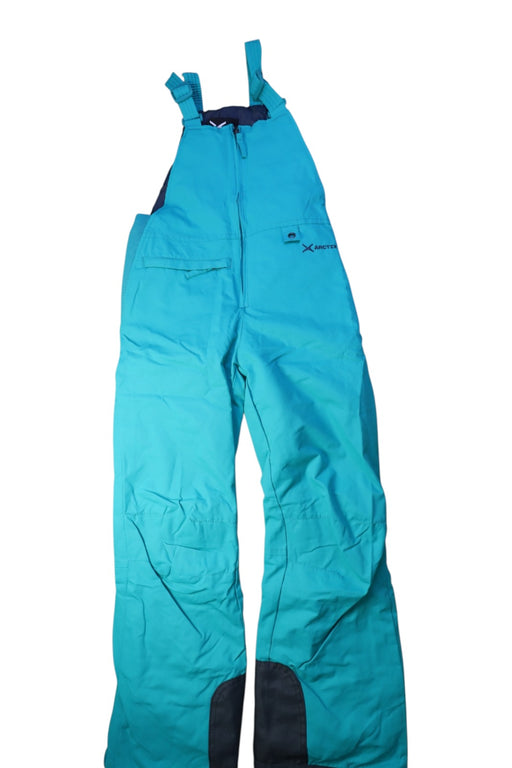 A Teal Ski Pants & Salopettes from Arctix in size 14Y for neutral. (Front View)