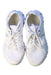 A White Sneakers from On in size 12Y for boy. (Back View)
