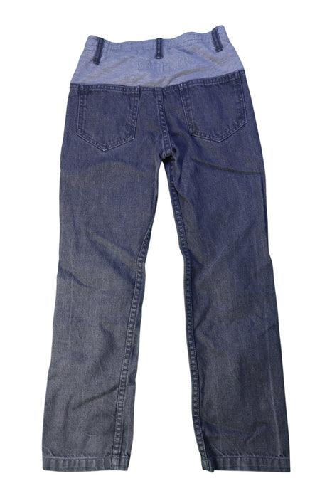 A Blue Jeans from Junior Gaultier in size 8Y for girl. (Back View)
