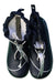 A Black Casual Boots from Bobux in size 6T for boy. (Back View)