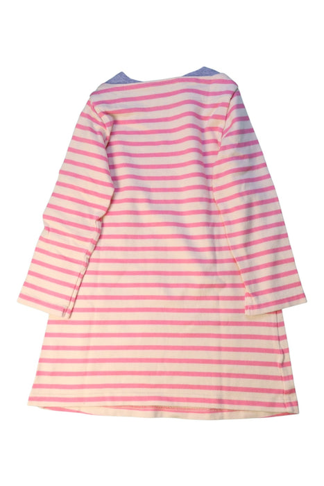 A Pink Long Sleeve Dresses from Miki House in size 2T for girl. (Back View)