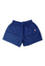 A Blue Shorts from Miki House in size 2T for girl. (Front View)