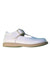 A White Dress Shoes from Petit Main in size 4T for girl. (Front View)