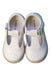 A White Dress Shoes from Petit Main in size 4T for girl. (Back View)