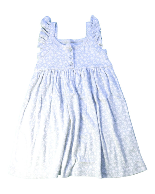 A White Sleeveless Dresses from Jamie Kay in size 3T for girl. (Front View)
