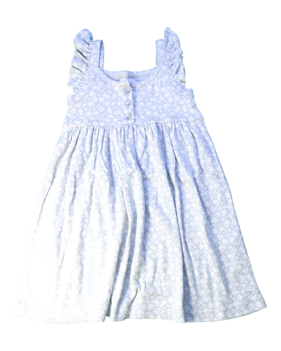 A White Sleeveless Dresses from Jamie Kay in size 3T for girl. (Front View)