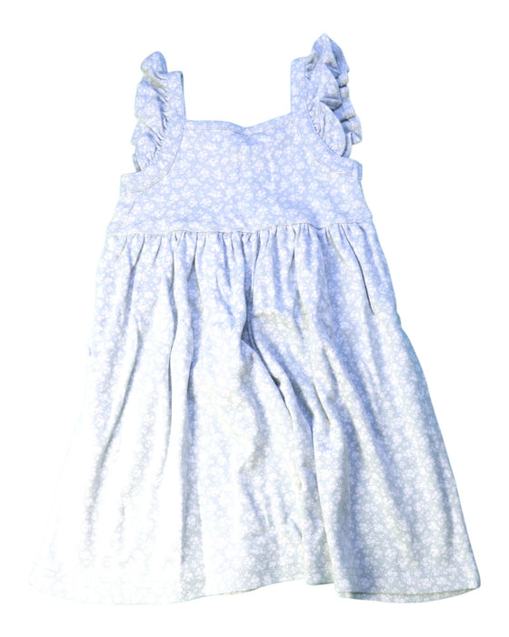 A White Sleeveless Dresses from Jamie Kay in size 3T for girl. (Back View)