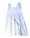 A White Sleeveless Dresses from Jamie Kay in size 3T for girl. (Back View)