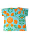 A Blue Short Sleeve Tops from Kip&Co in size 2T for girl. (Back View)