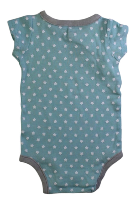 A Teal Short Sleeve Bodysuits from Skip Hop in size Newborn for boy. (Back View)