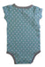 A Teal Short Sleeve Bodysuits from Skip Hop in size Newborn for boy. (Back View)