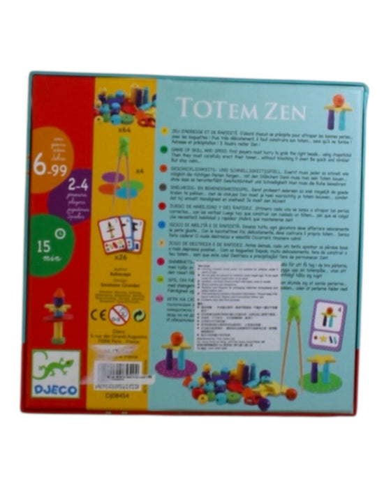 A Multicolour Educational Games & Activity Sets from Djeco in size 6T for neutral. (Back View)