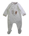 A White Onesies from Chicco in size 0-3M for neutral. (Front View)