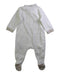 A White Onesies from Chicco in size 0-3M for neutral. (Back View)