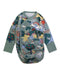 A Multicolour Long Sleeve Bodysuits from Polarn O. Pyret in size 3-6M for neutral. (Front View)
