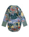 A Multicolour Long Sleeve Bodysuits from Polarn O. Pyret in size 3-6M for neutral. (Back View)