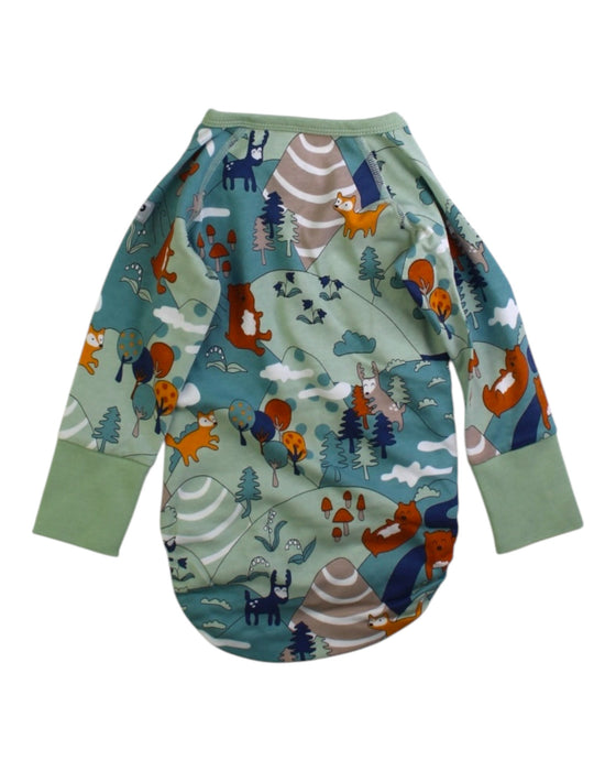 A Multicolour Long Sleeve Bodysuits from Polarn O. Pyret in size 3-6M for boy. (Back View)