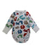 A Multicolour Long Sleeve Bodysuits from Polarn O. Pyret in size 3-6M for neutral. (Front View)