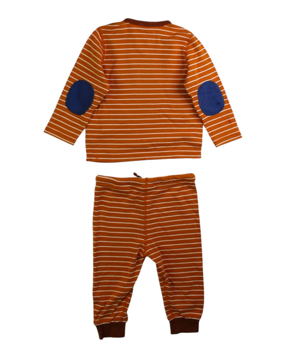 A Orange Pants Sets from Polarn O. Pyret in size 3-6M for neutral. (Back View)