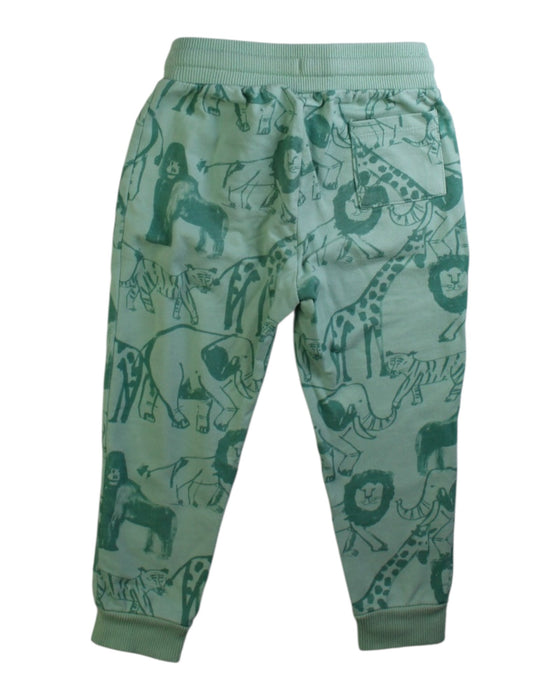 A Green Sweatpants from Seed in size 2T for boy. (Back View)