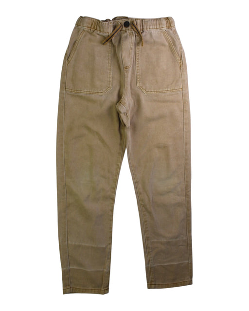 A Beige Casual Pants from Vertbaudet in size 9Y for boy. (Front View)