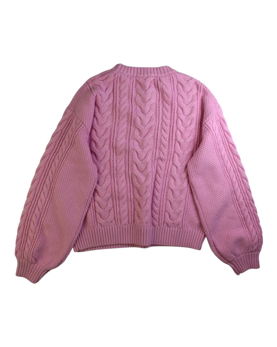 A Pink Knit Sweaters from Country Road in size 10Y for girl. (Back View)