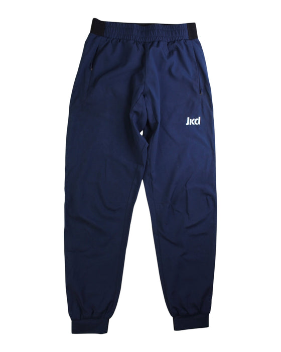 A Navy Active Pants from Jaked in size 10Y for neutral. (Front View)