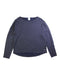 A Navy Long Sleeve Tops from Petit Bateau in size 10Y for girl. (Front View)