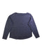 A Navy Long Sleeve Tops from Petit Bateau in size 10Y for girl. (Back View)