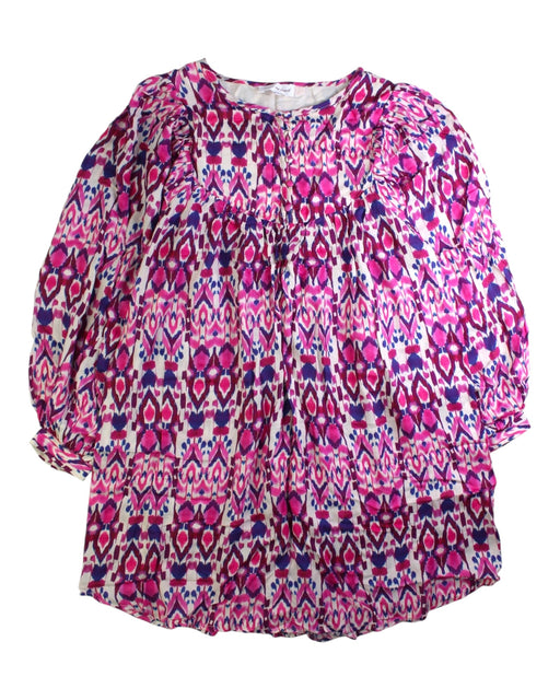 A Pink Long Sleeve Dresses from Excuse My French in size 10Y for girl. (Front View)
