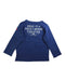 A Blue Long Sleeve T Shirts from Miki House in size 2T for boy. (Back View)
