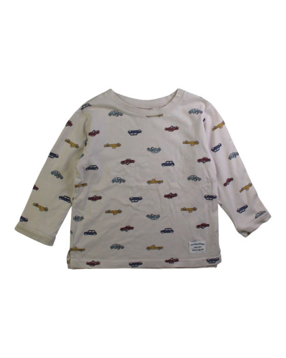 A Multicolour Long Sleeve T Shirts from Petit Main in size 2T for boy. (Front View)