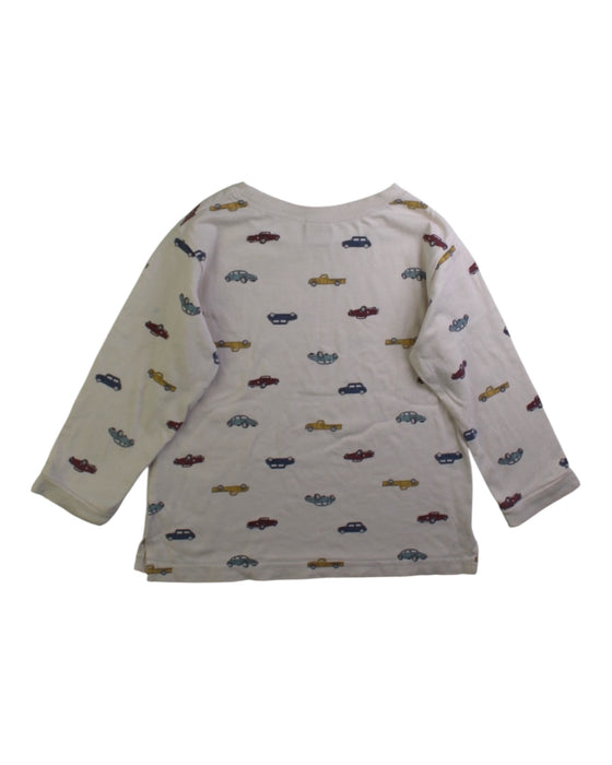 A Multicolour Long Sleeve T Shirts from Petit Main in size 2T for boy. (Back View)