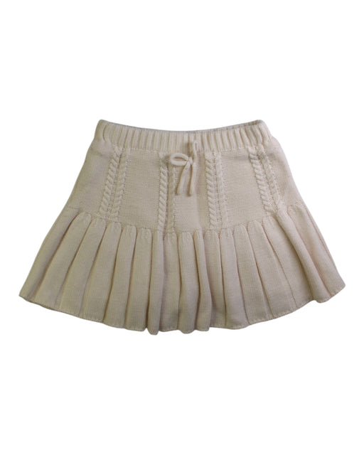 A Ivory Short Skirts from Petit Main in size 5T for girl. (Front View)