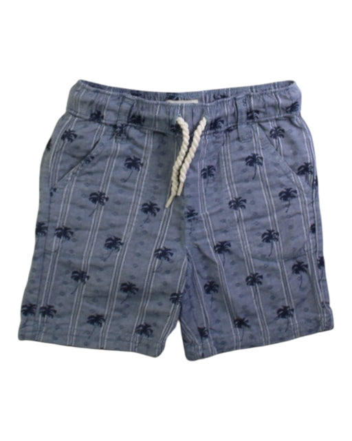 A Blue Shorts from Hatley in size 4T for boy. (Front View)