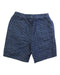 A Navy Shorts from Albetta in size 2T for boy. (Back View)