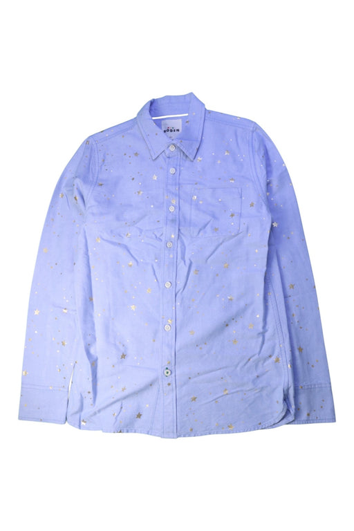 A Blue Long Sleeve Shirts from Boden in size 13Y for neutral. (Front View)