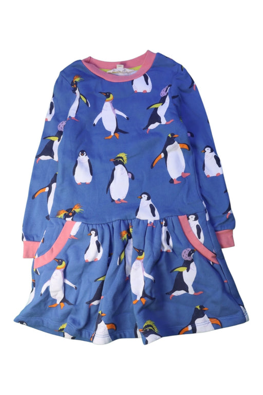 A Blue Long Sleeve Dresses from Boden in size 6T for girl. (Front View)