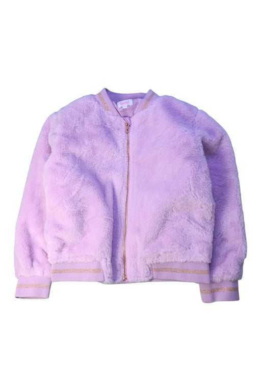 A Purple Lightweight Jackets from Seed in size 6T for girl. (Front View)