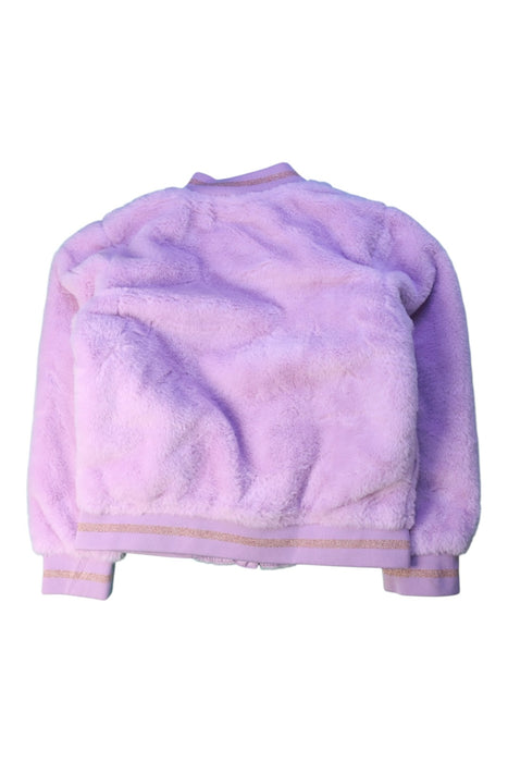 A Purple Lightweight Jackets from Seed in size 6T for girl. (Back View)