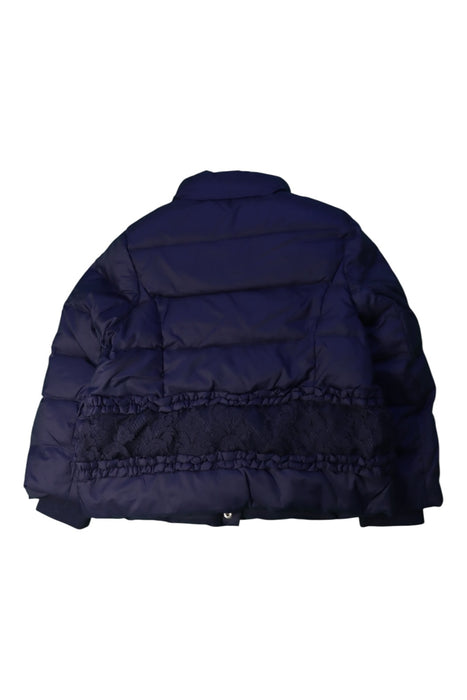 A Navy Puffer/Quilted Coats & Outerwear from Nicholas & Bears in size 4T for girl. (Back View)
