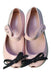 A Pink Flats from Mini Melissa in size 5T for girl. (Back View)