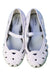 A White Flats from Mini Melissa Jason Wu in size 5T for girl. (Back View)