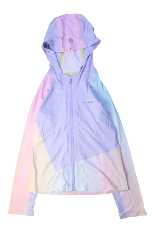 A Multicolour Rain Jackets from Moody Tiger in size 4T for girl. (Front View)