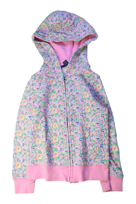 A Pink Hooded Sweatshirts from Polo Ralph Lauren in size 5T for girl. (Front View)
