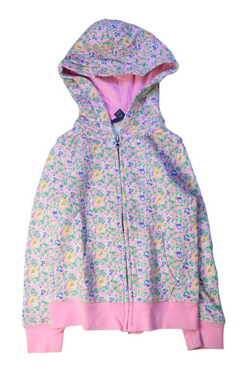 A Pink Hooded Sweatshirts from Polo Ralph Lauren in size 5T for girl. (Front View)