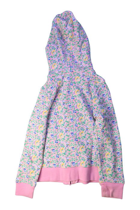 A Pink Hooded Sweatshirts from Polo Ralph Lauren in size 5T for girl. (Back View)
