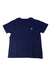 A Navy Short Sleeve T Shirts from Polo Ralph Lauren in size 4T for boy. (Front View)