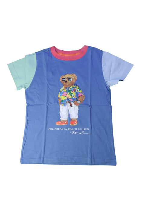 A Multicolour Short Sleeve T Shirts from Polo Ralph Lauren in size 4T for boy. (Front View)